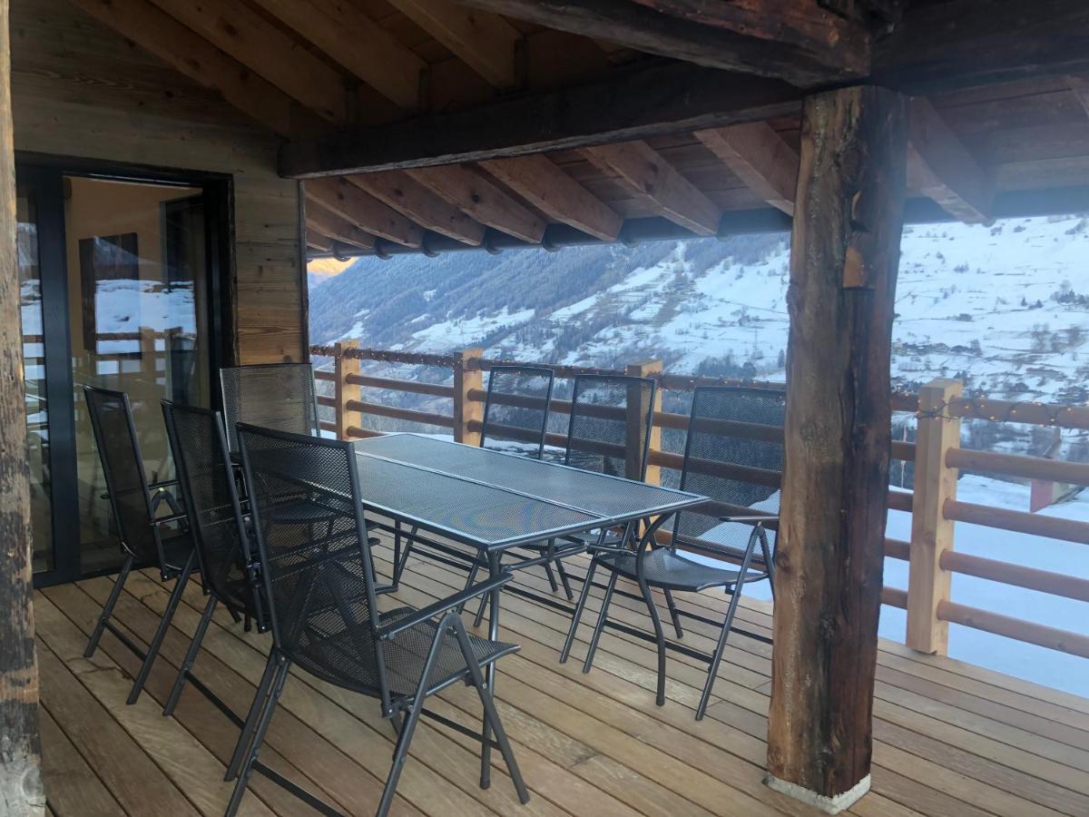 Grand Appartement Avec Terrasse A Chez-Les-Reuses Orsieres Ngoại thất bức ảnh